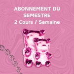 DEUX COURS / SEMAINE